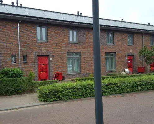 blowerdoor qv10 meting simultaan